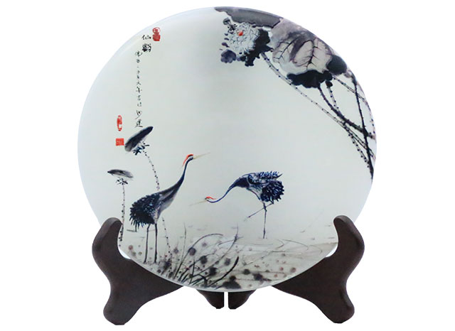 仙鹤 玉璧（5999.00元）